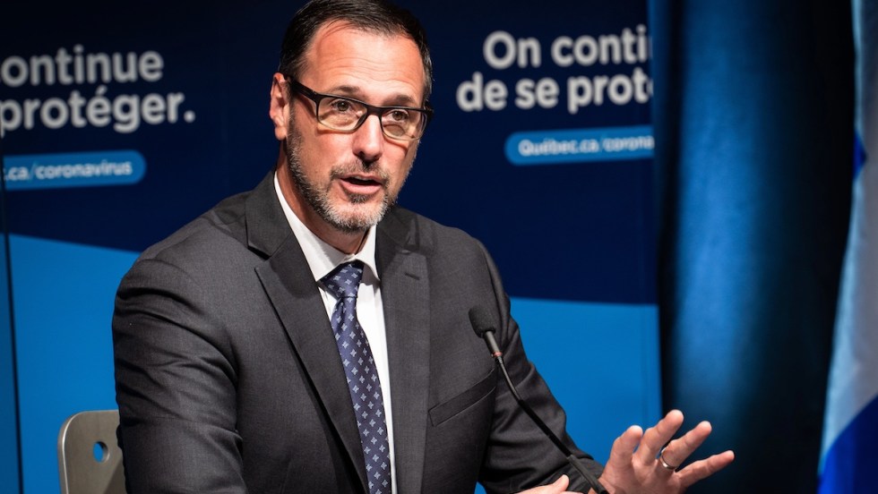 Le ministre de l'Immigration et de la francisation, Jean-François Roberge.