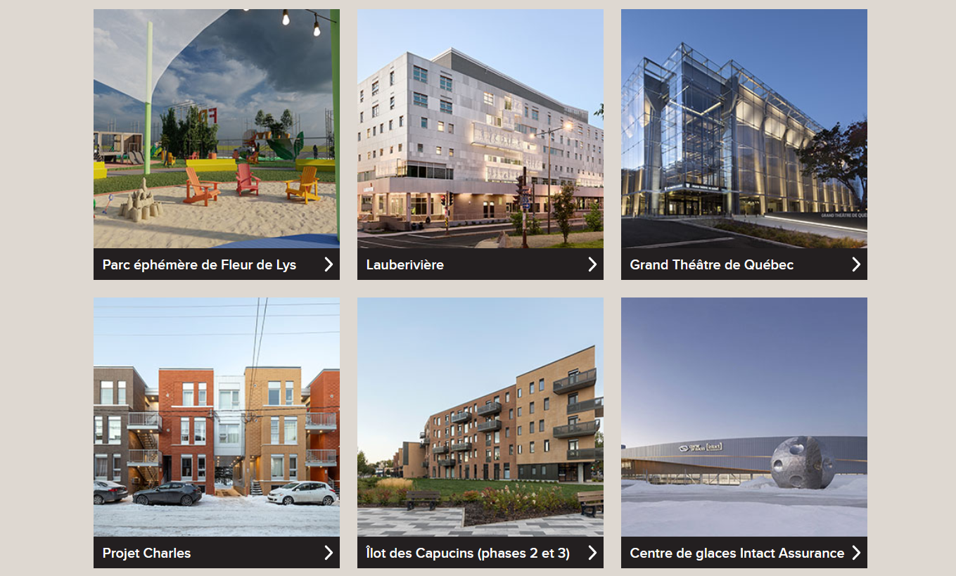 Mérites d'architecture Ville de Québec 2023