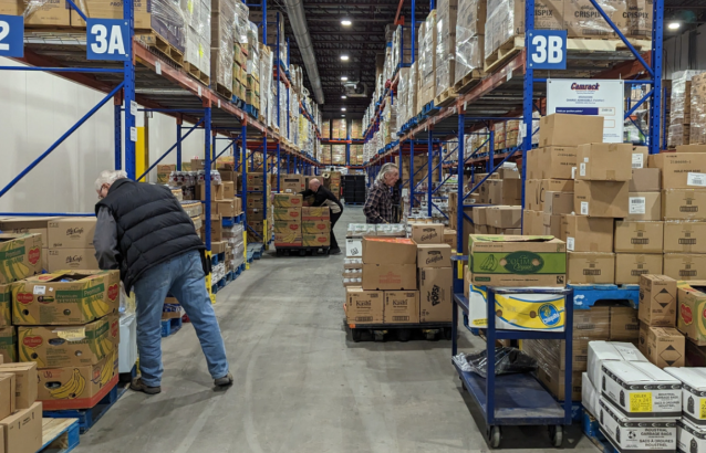 Moisson Québec entrepôt