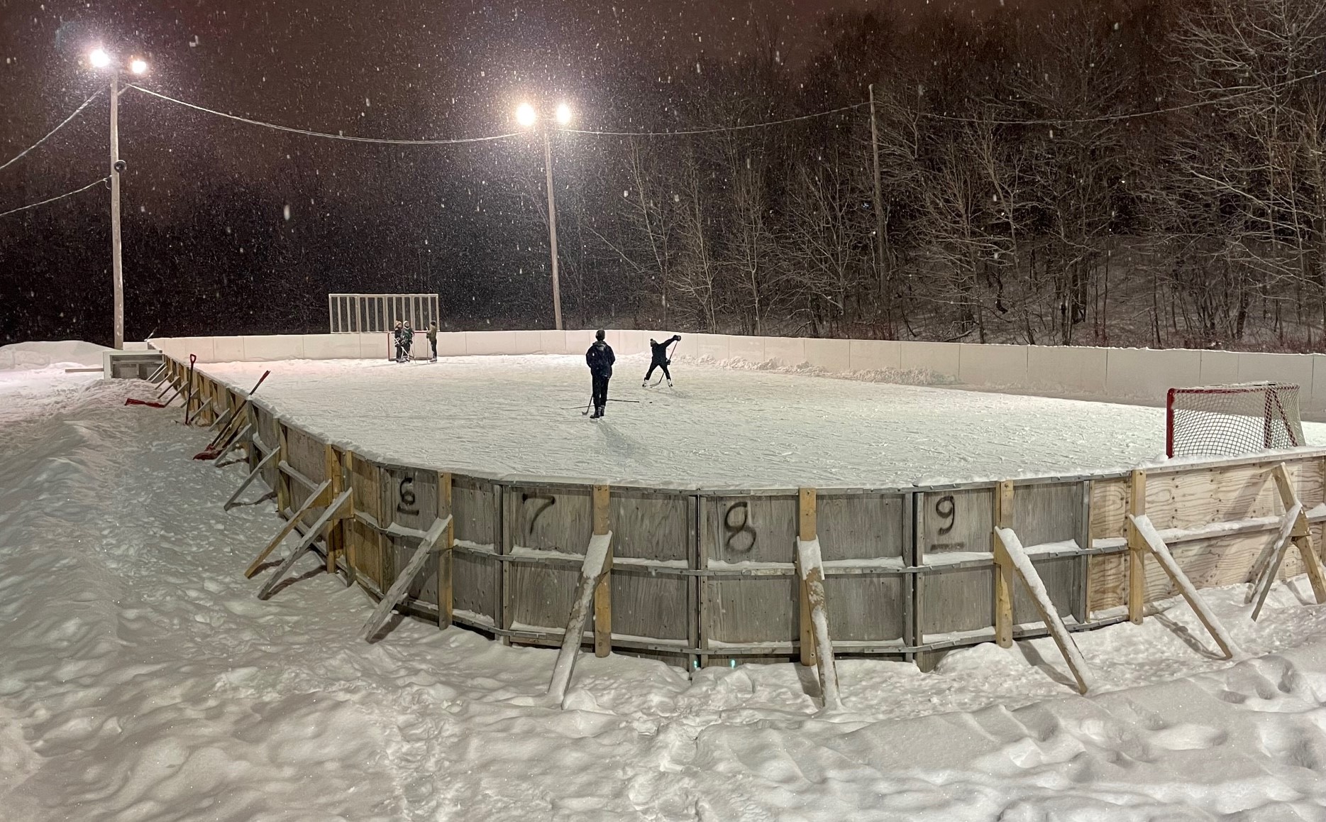 Patinoire extérieure Québec