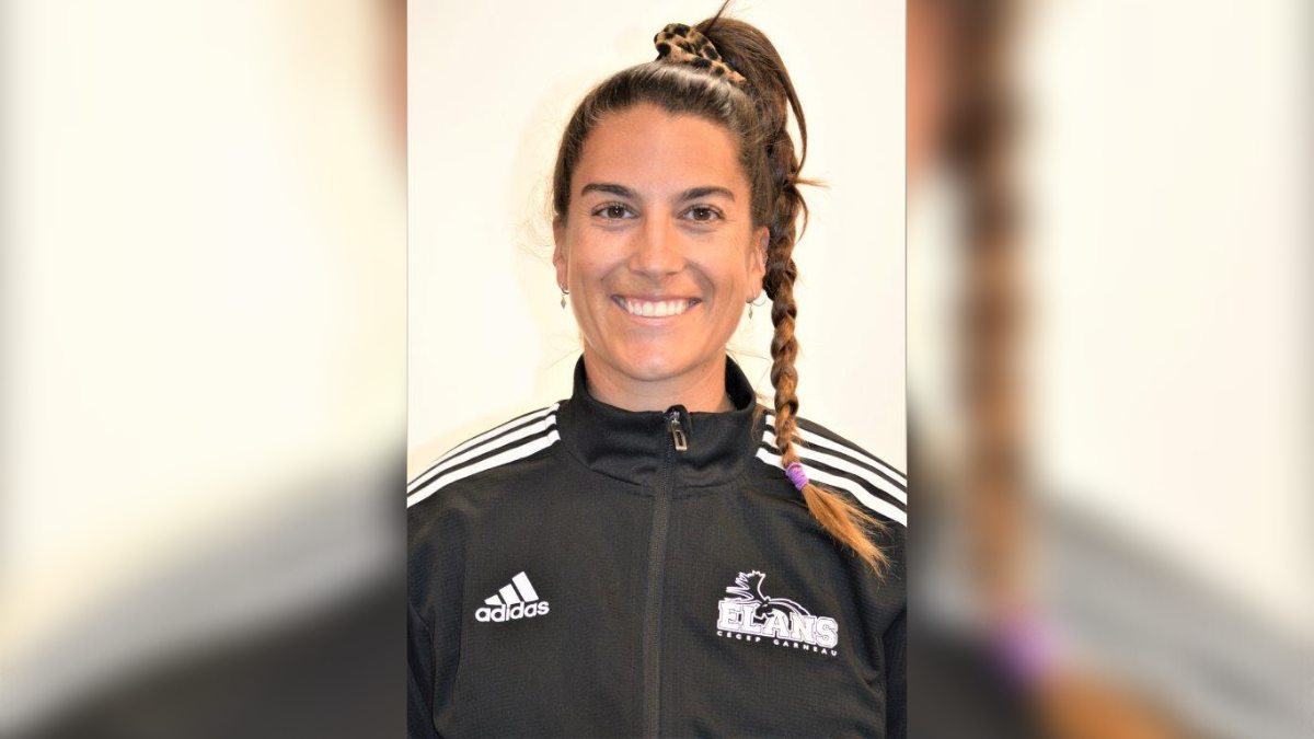 Stéphanie Frenette-Blais entraîneure-chef Élans soccer féminin