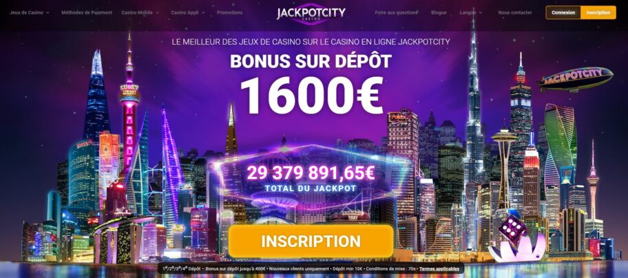 jackpot city