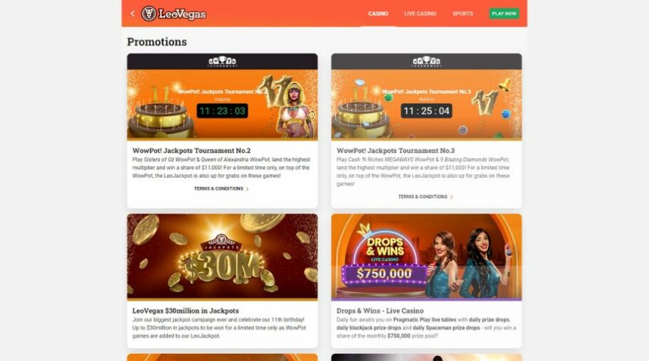 LeoVegas casino