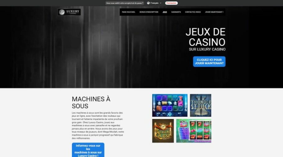 luxury casino jeux
