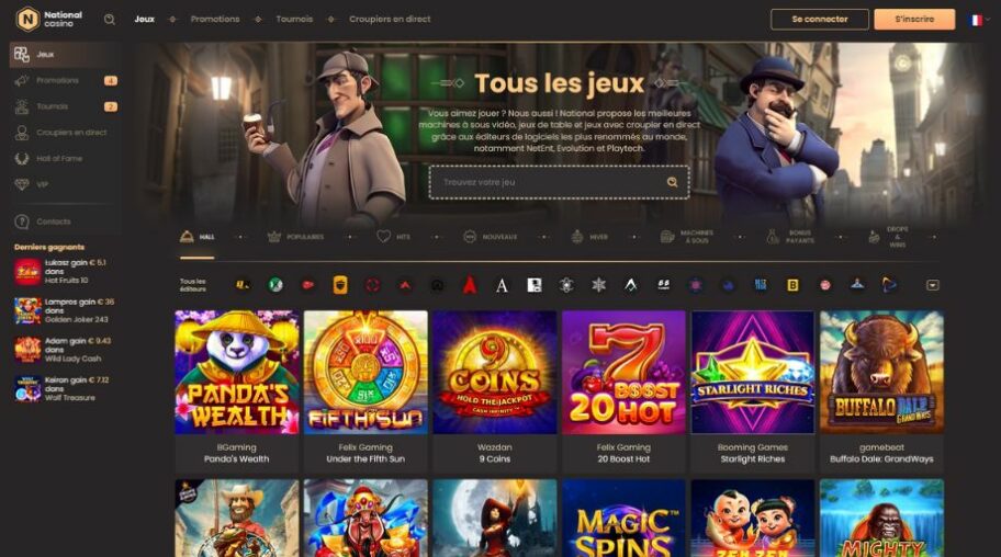 national casino jeux