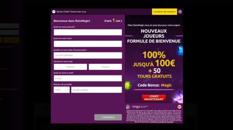 slot magic inscription