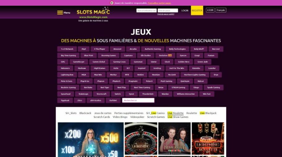 slot magic live