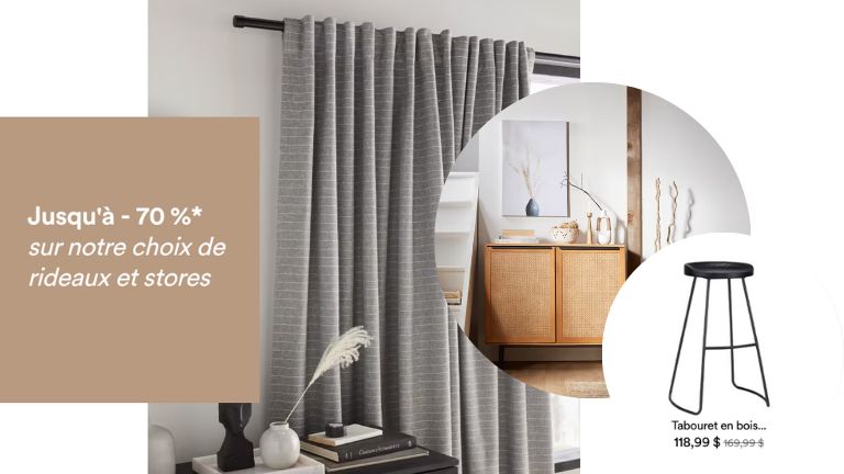 soldes maison Bouclair