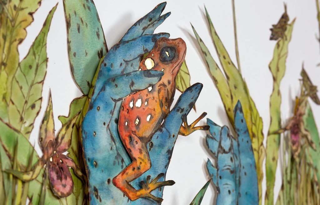 Oeuvre picturale peintre muraliste Isabelle Demers