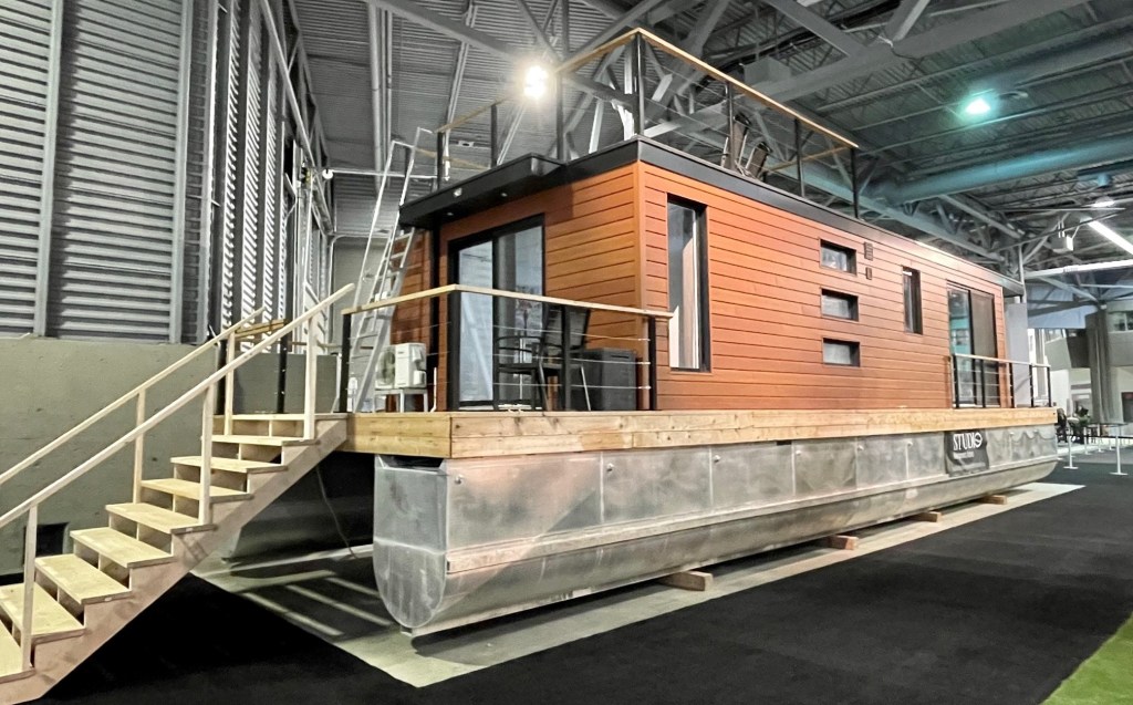 Expo habitat Québec 2023 maison flottante