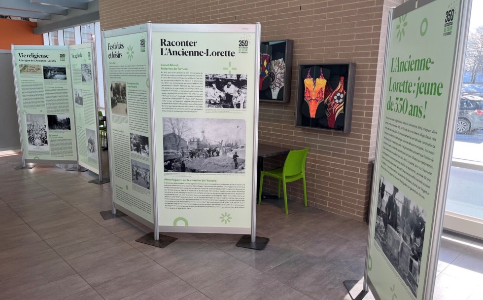 Une exposition relate les 350 ans d’histoire de L’AncienneLorette