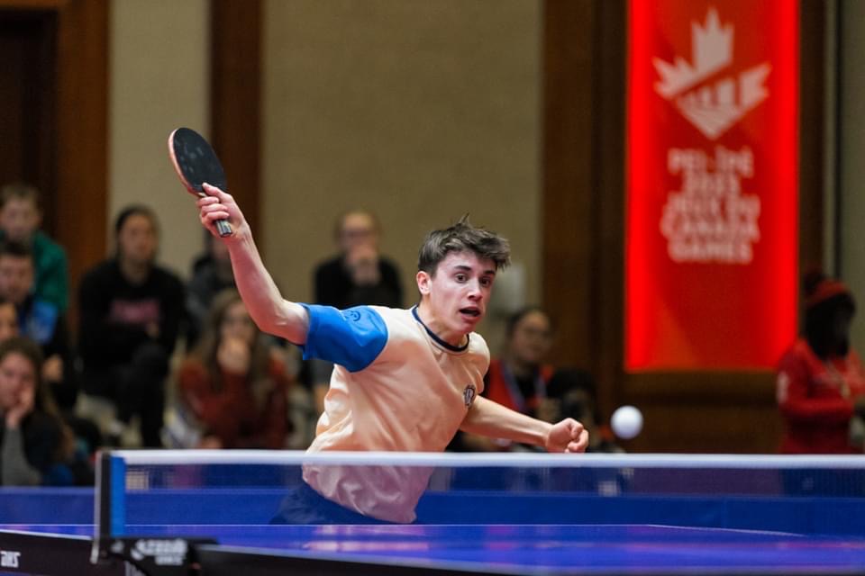 Joakim Desmeules, tennis de table JC23