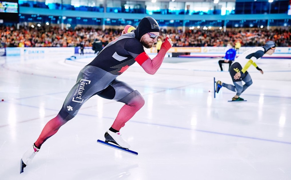 Laurent Dubreuil départ sur 500 mètres