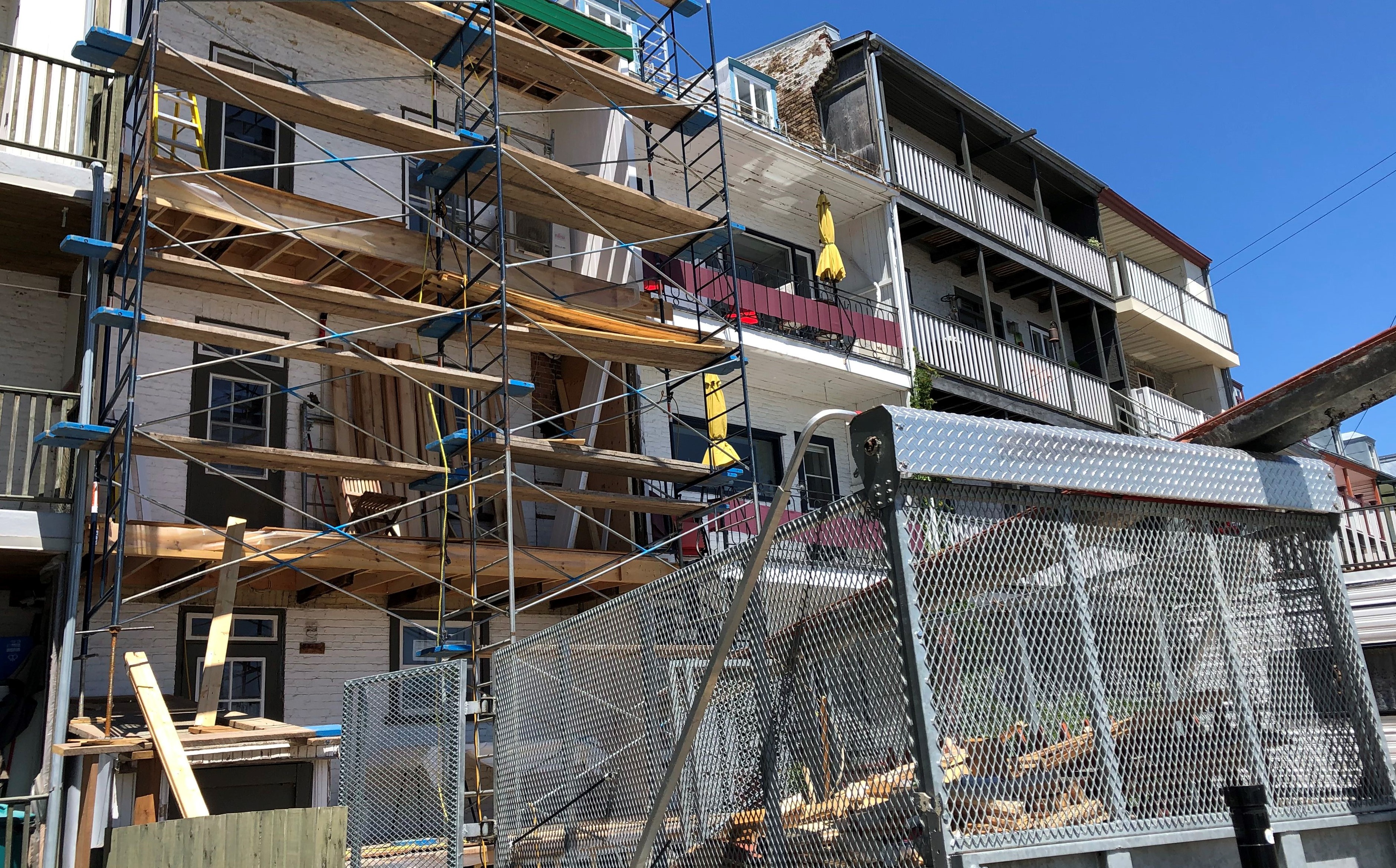 Chantier rénovation