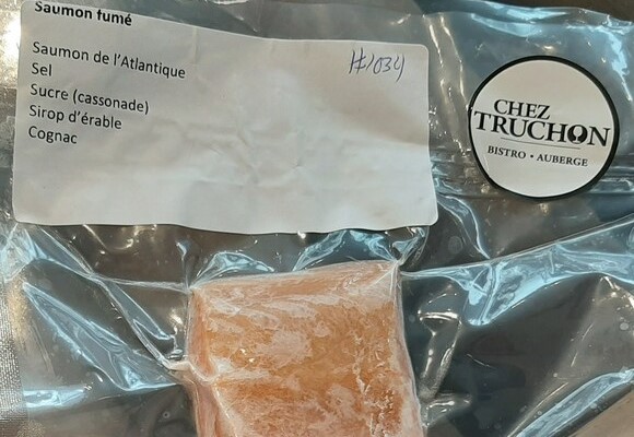 Saumon fum&eacute; Chez Truchon
