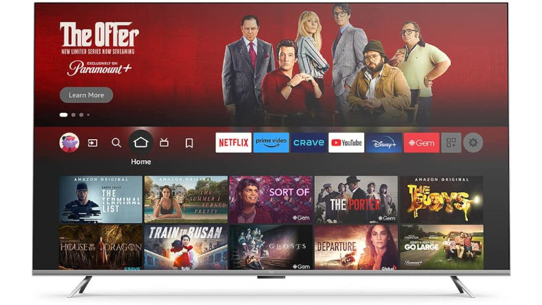 On retrouve l'ensemble des applications les plus populaires sur le Fire TV Série Omni d'Amazon. Applications Fire TV Omni