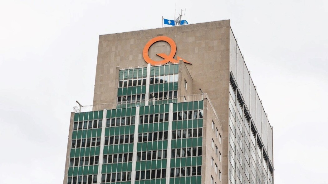Le siège social d'Hydro-Québec.