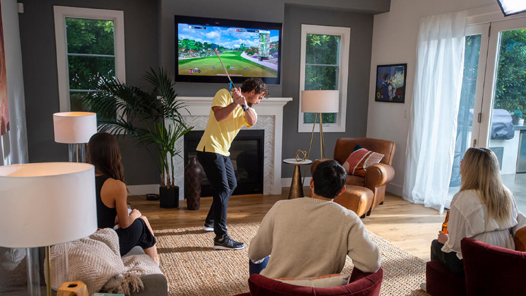 Phigolf simulateur de golf amis party