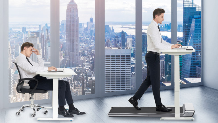 Tapis roulant King Smith travail ordinateur