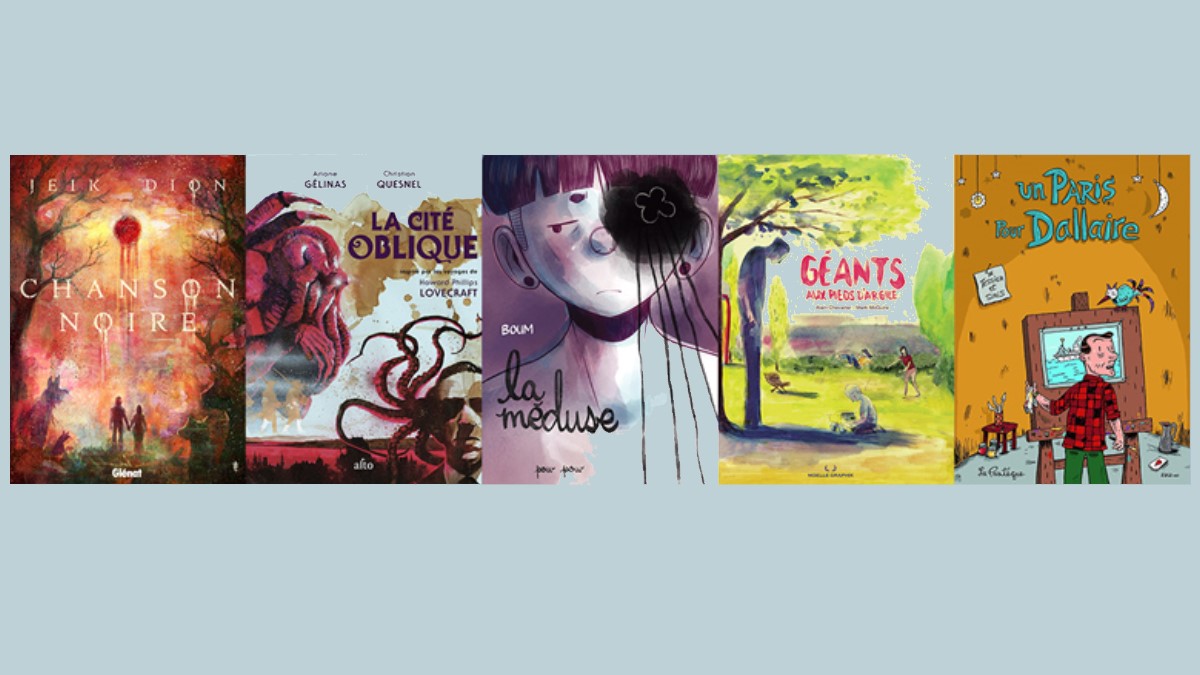 Les finalistes du grand prix de la BD sont…