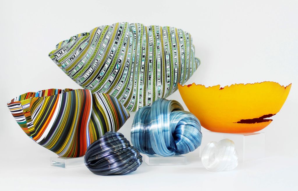 Exposition Lumière sur verre Villa Bagatelle