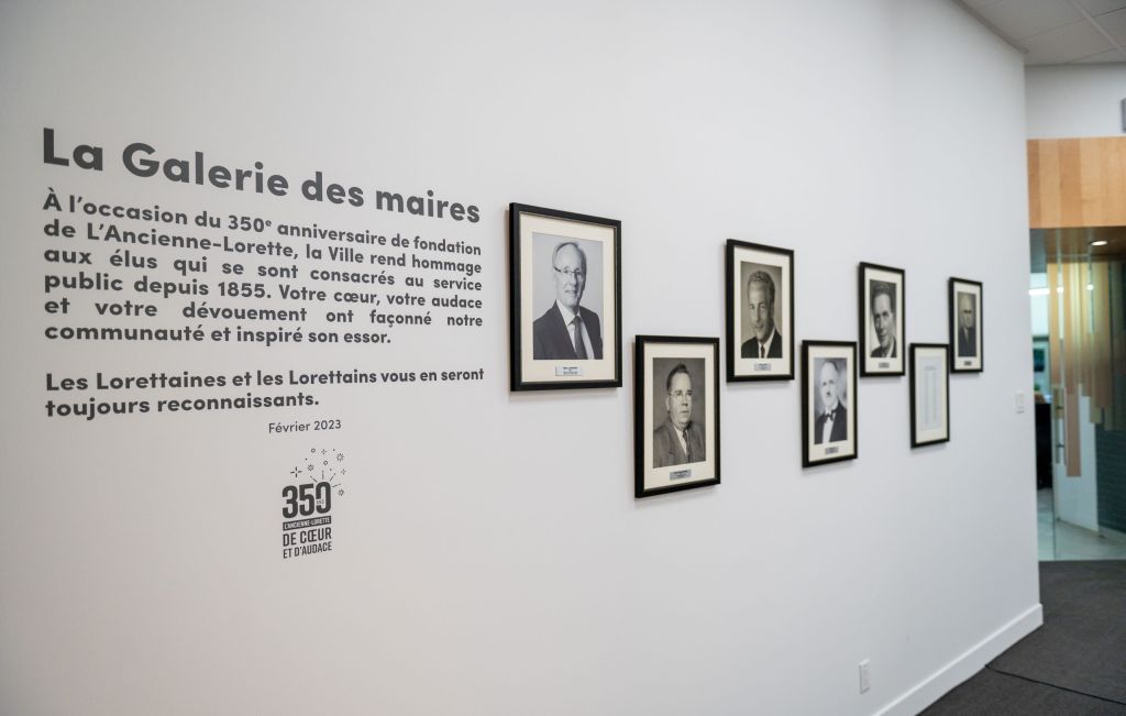 Galerie des maires de L'Ancienne-Lorette