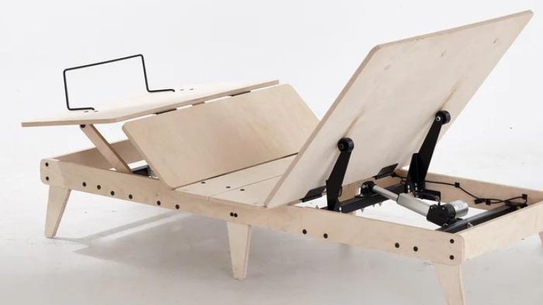 lit articul&eacute; bleu.eco bois canadien certifi&eacute;