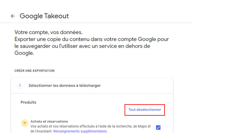 &Eacute;tape 1 t&eacute;l&eacute;charger biblioth&egrave;que photos Google