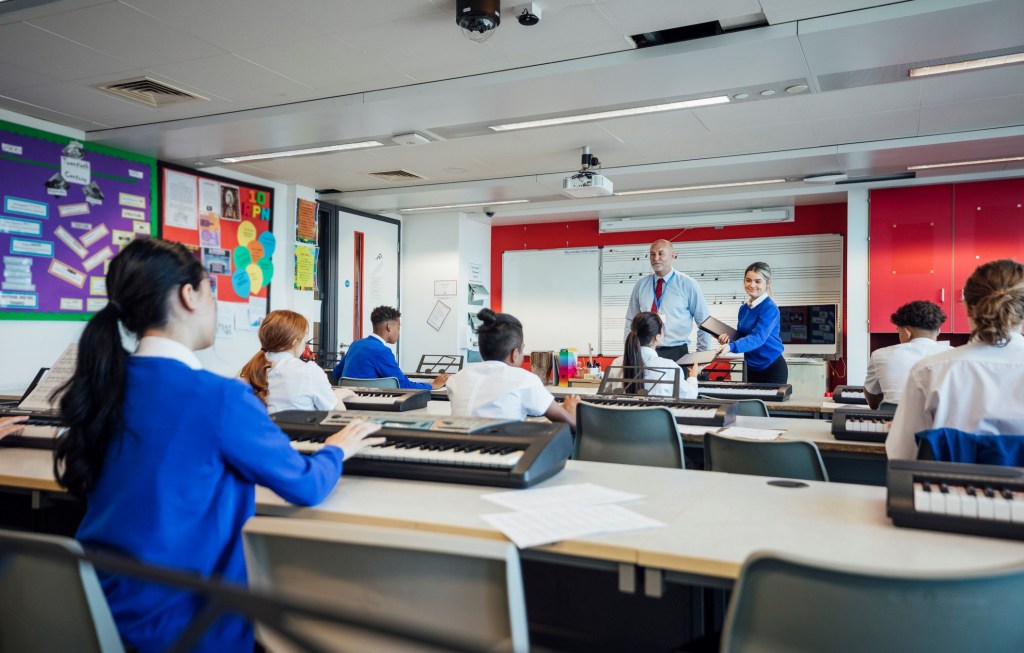 Classe musique école privée