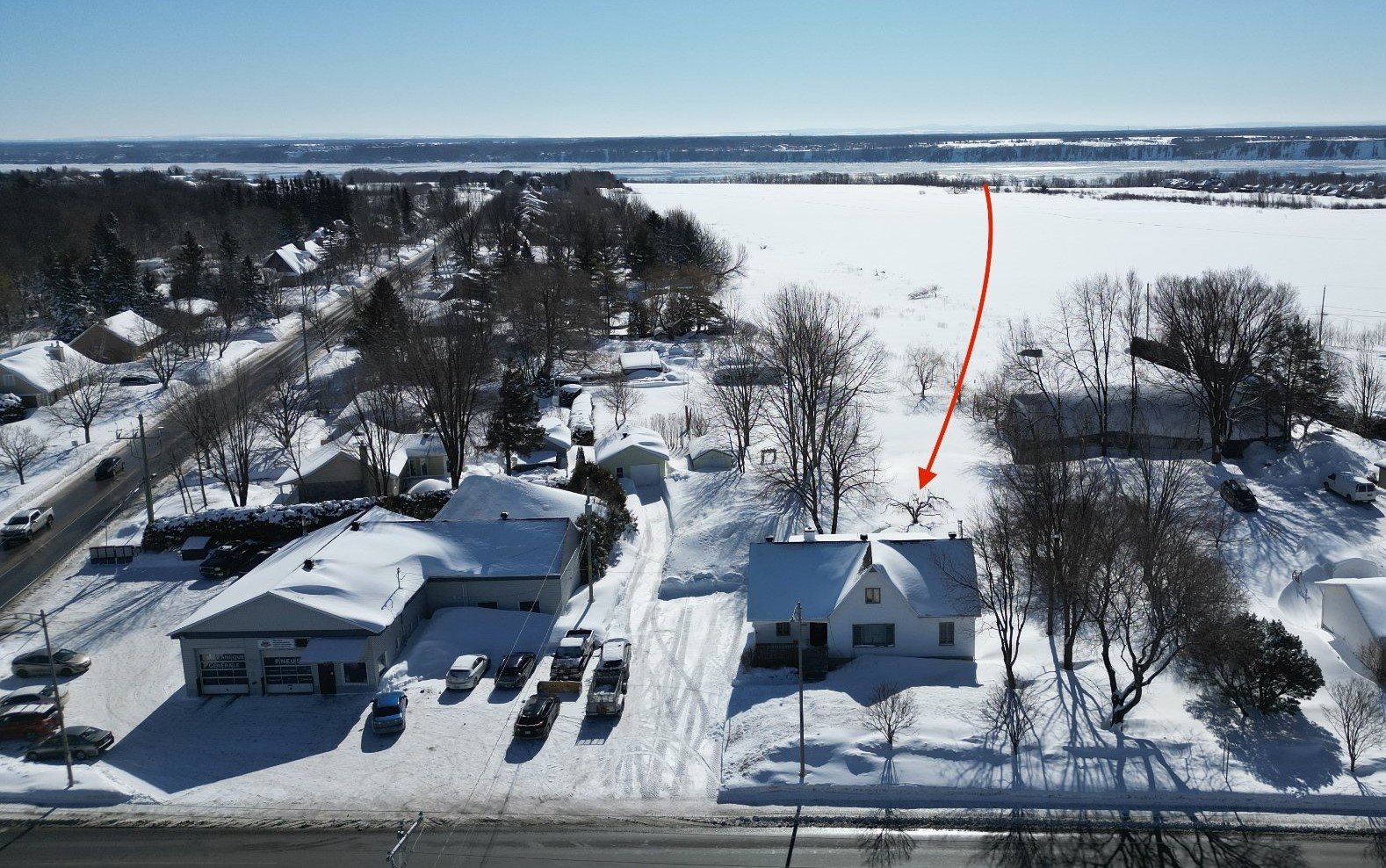 Propriété mise en vente au 233 route 138