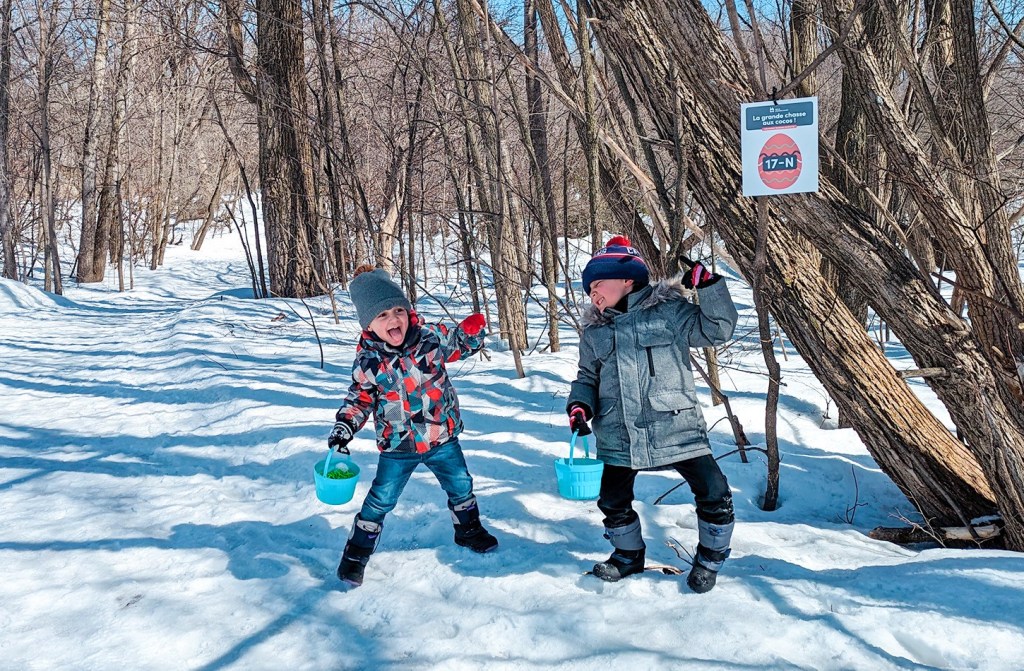 Chasse aux cocos du 350e de L'Ancienne-Lorette