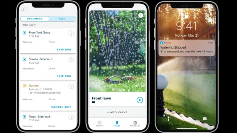 La valve intelligente Rachio
