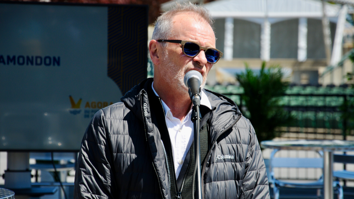Robert Plamondon, pr&eacute;sident de l'Association des gens d'affaires du Vieux-Port de Qu&eacute;bec