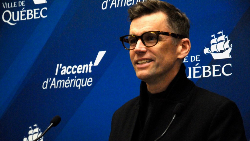 Bruno Marchand, maire de Québec