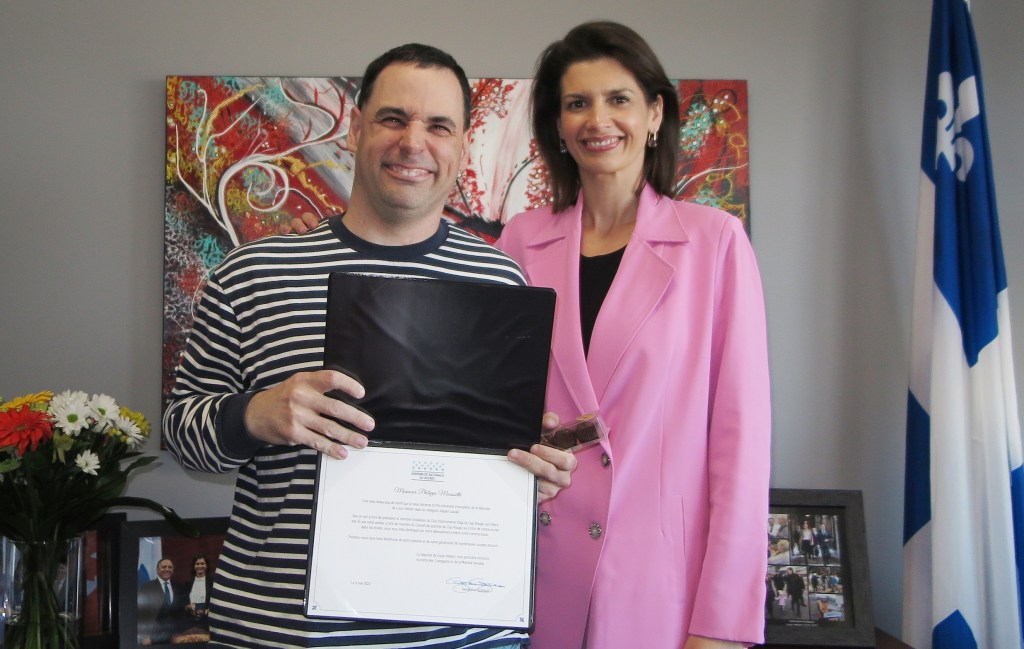 Philippe Moussette prix bénévolat LH