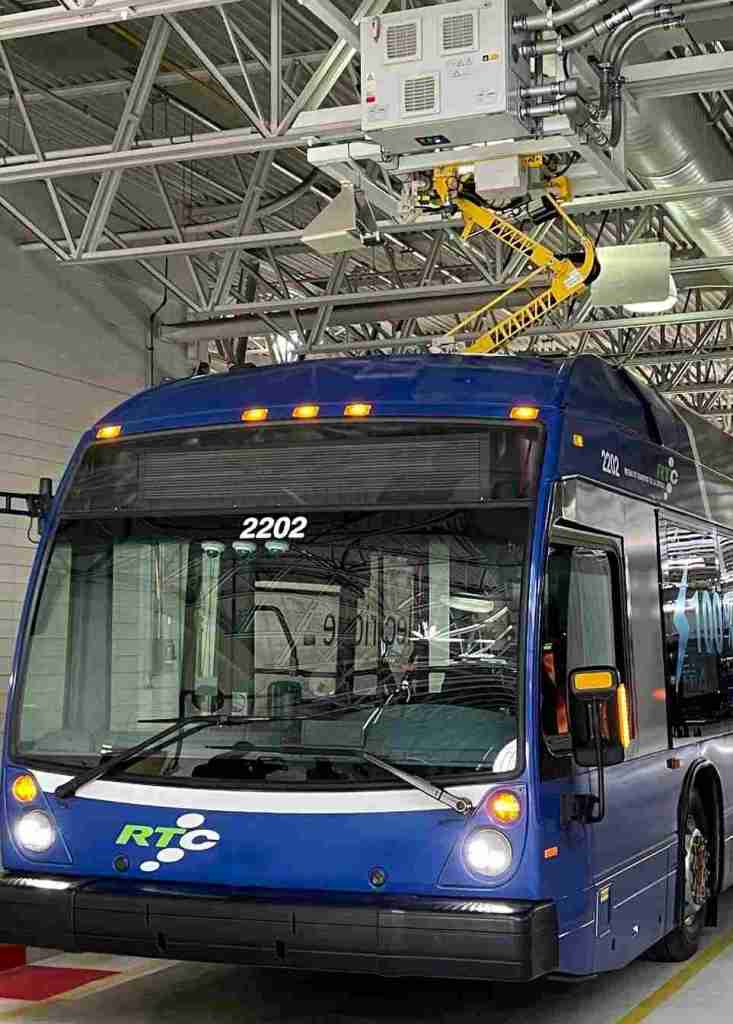 RTC électrification des autobus