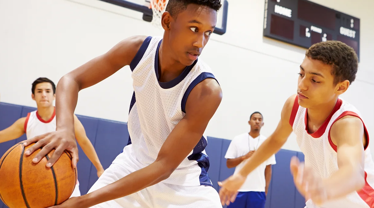 Basketball jeunes joueurs