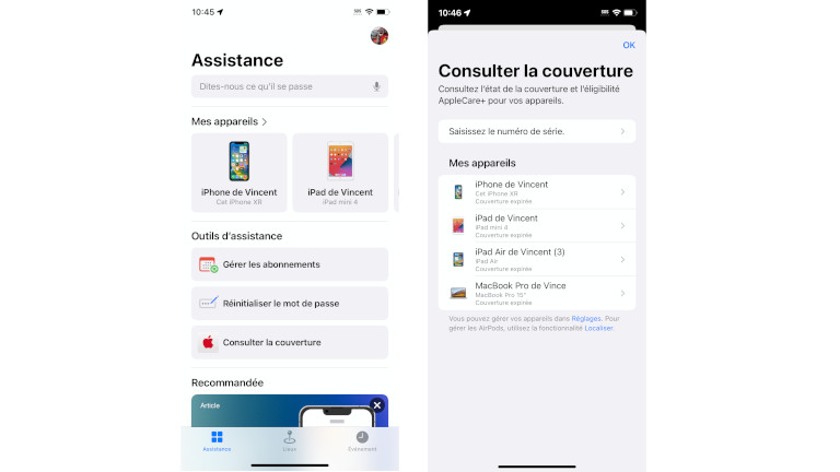 Produit Apple certifi&eacute;