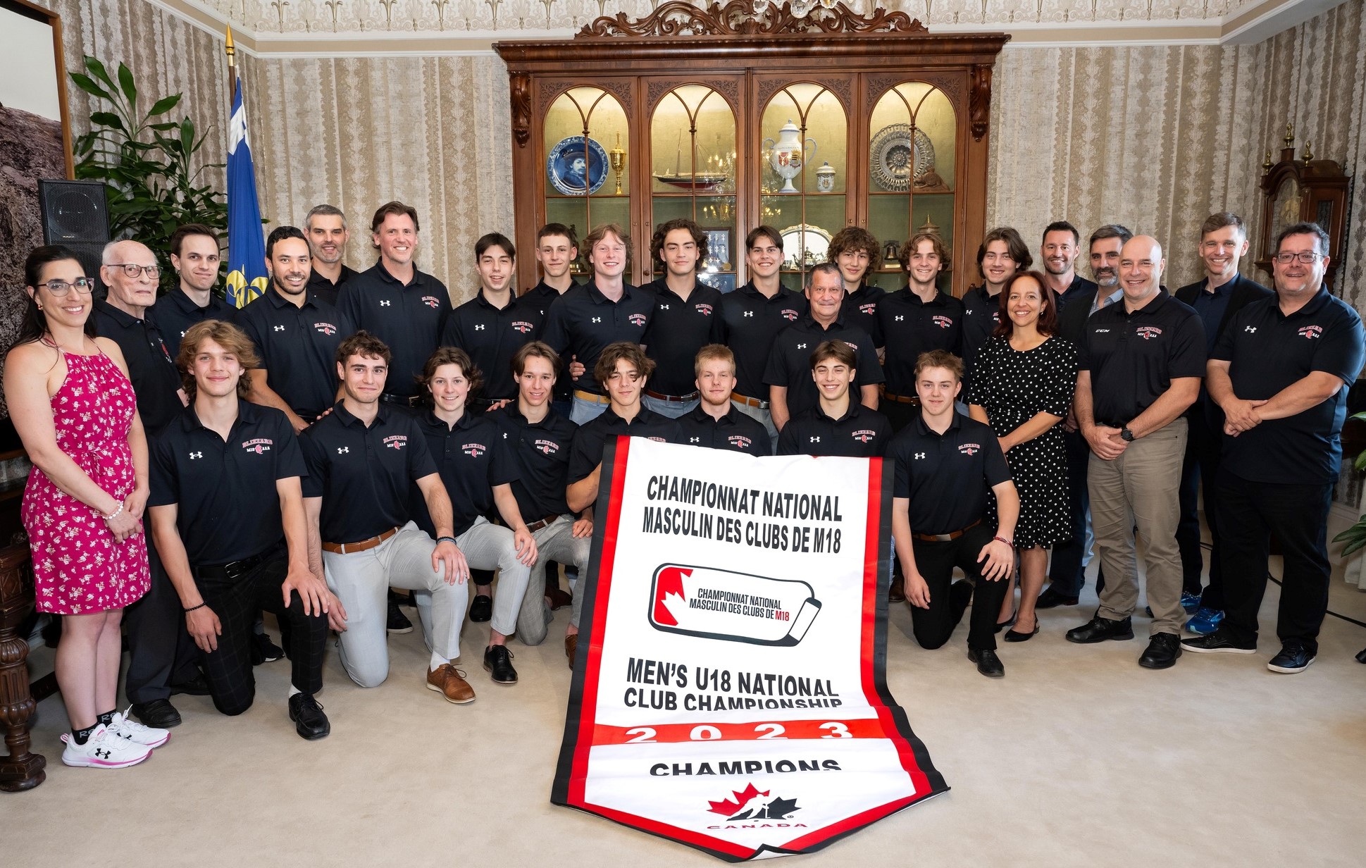 Blizzard AAA champions mairie de Québec