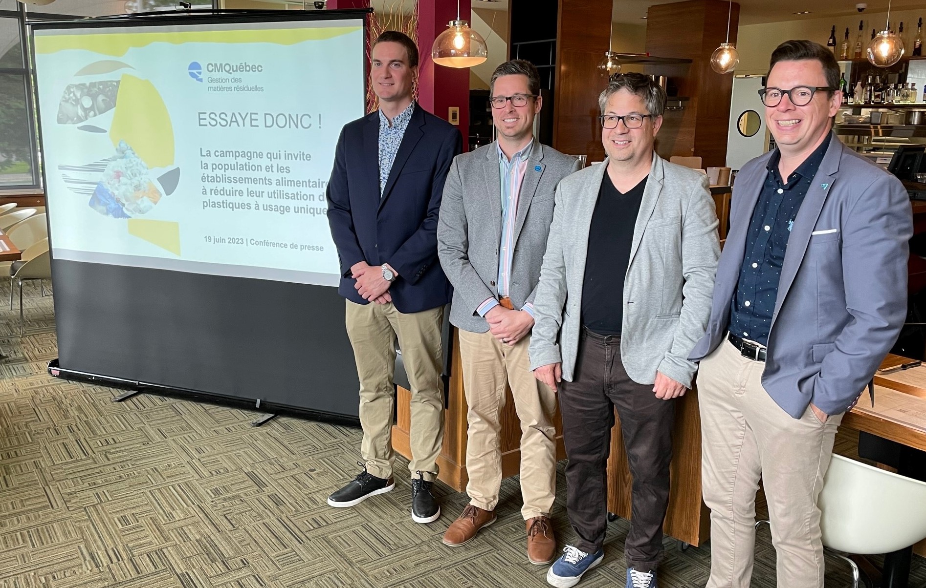 Campagne plastique usage unique CMQuébec