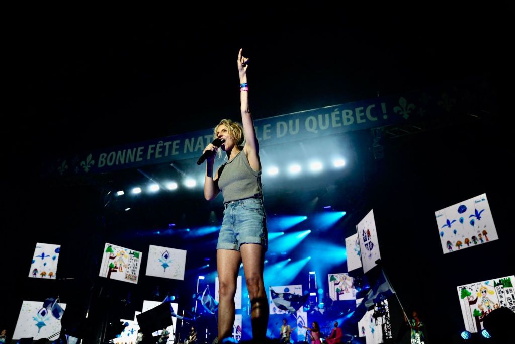 Spectacle Fête nationale Q2023 plaines d'Abraham