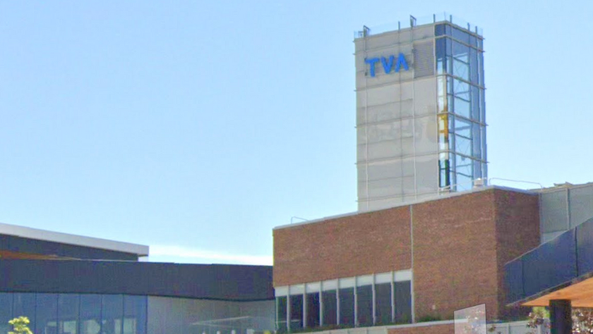 Une tour de TVA , à Québec.
