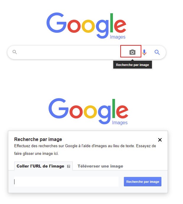 aper&ccedil;u comment faire recherche par image google