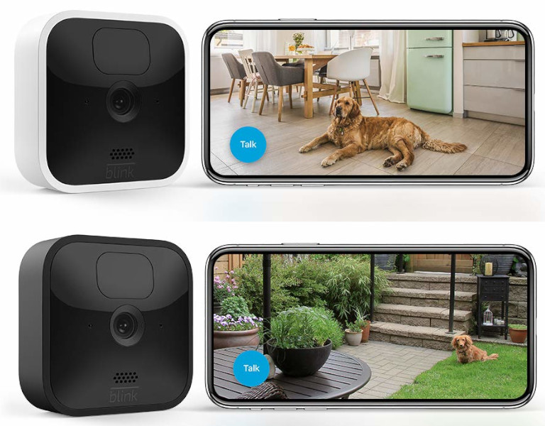 Caméra surveillance sécurité Blink Indoor Outdoor téléphone intelligent