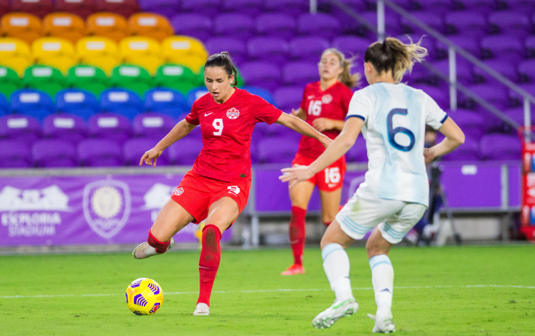 Évelyne Viens joueuse de soccer de L'Ancienne-Lorette