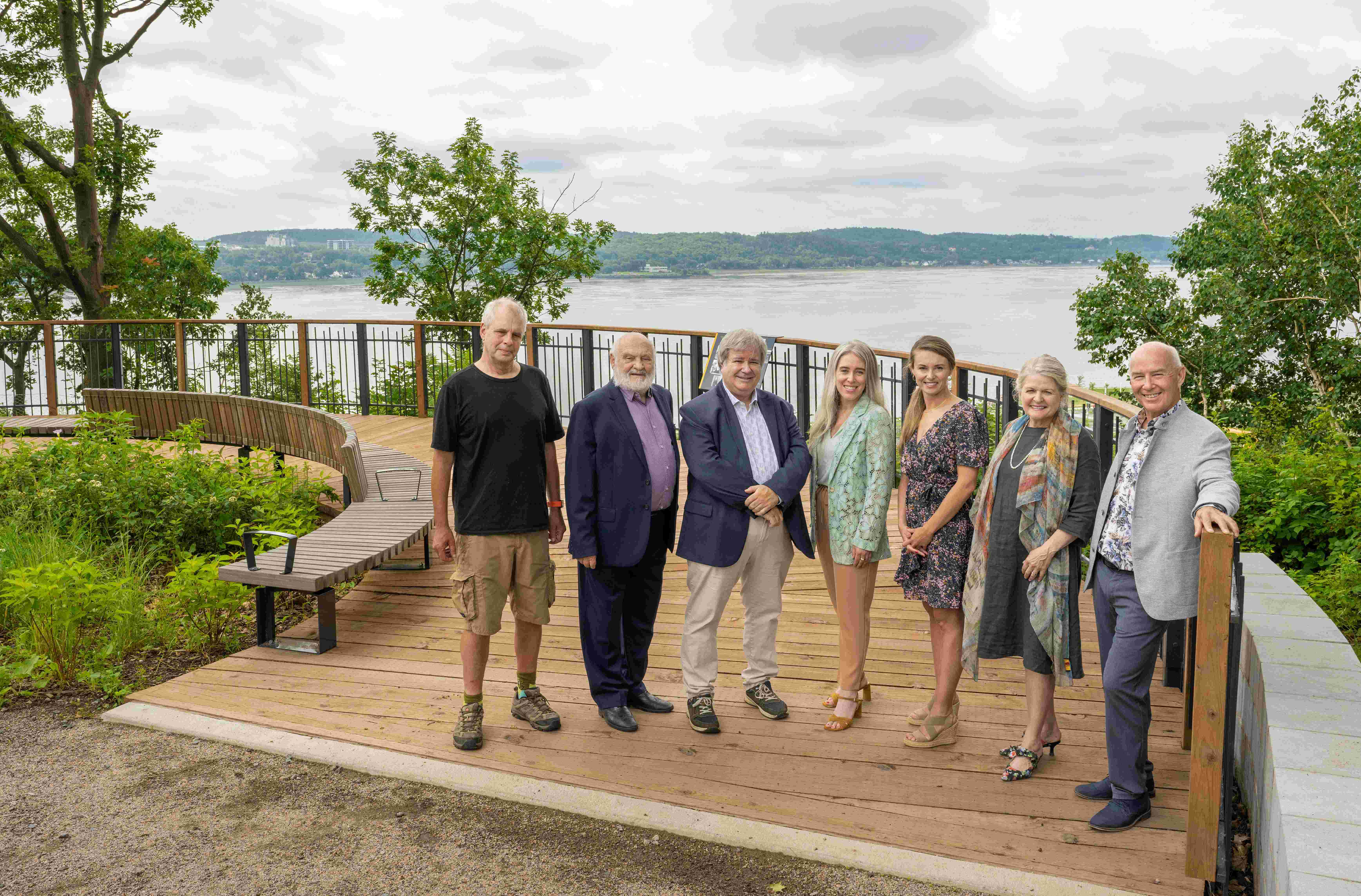 Inauguration sentier des Grands-Domaines-de-Sillery