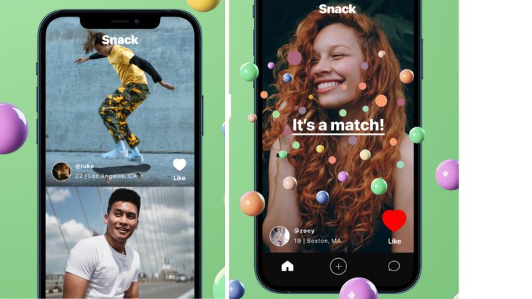 Plutôt que de « swiper » des photos, Snack prend la forme d'un fil d'actualité vidéo. app rencontres snack fil vidéo