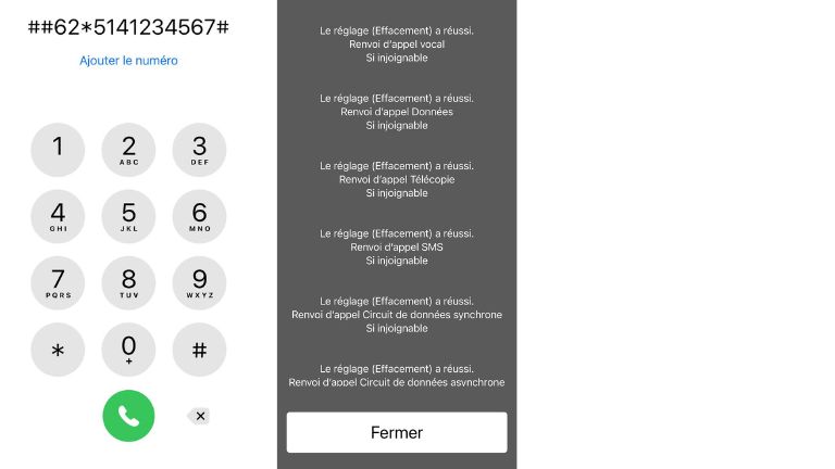La marche à suivre pour annuler le Renvoi d'appel lorsqu'injoignable. aperçu comment désactiver renvoi d'appel