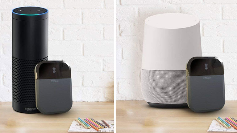 contr&ocirc;le intelligent air climatis&eacute; commandes vocales google home amazon alexa