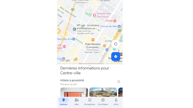 Nos listes seront ensuite visibles (seulement pour nous si avons s&eacute;lectionn&eacute; le type de liste Priv&eacute;)